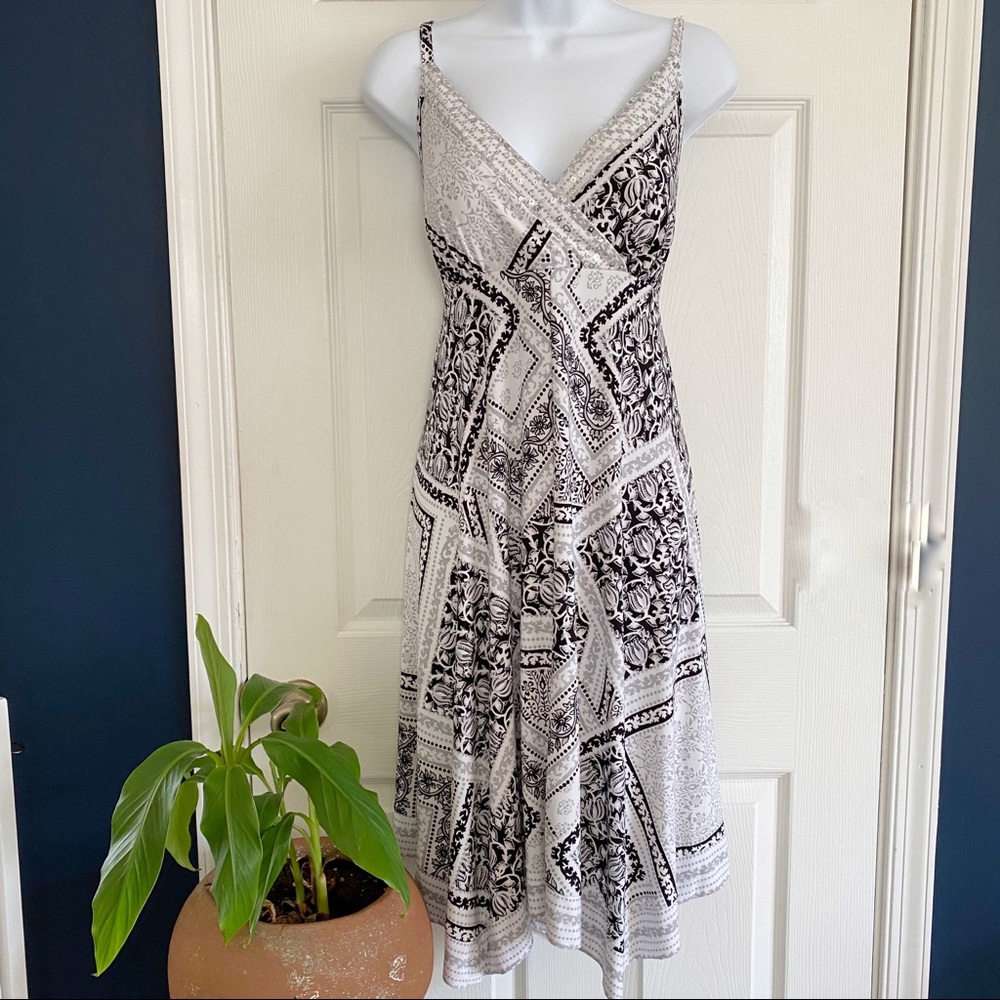 I.N.C. Racer Back Dress With Handkerchief Hem XL